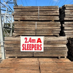2.4M 'A' GRADE USED RAILWAY SLEEPER