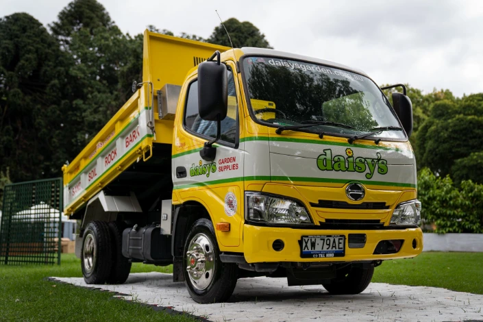 Daisy's Small Truck with tray up