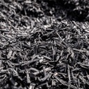 GARDENSURE BLACK WOOD MULCH BAG 50L