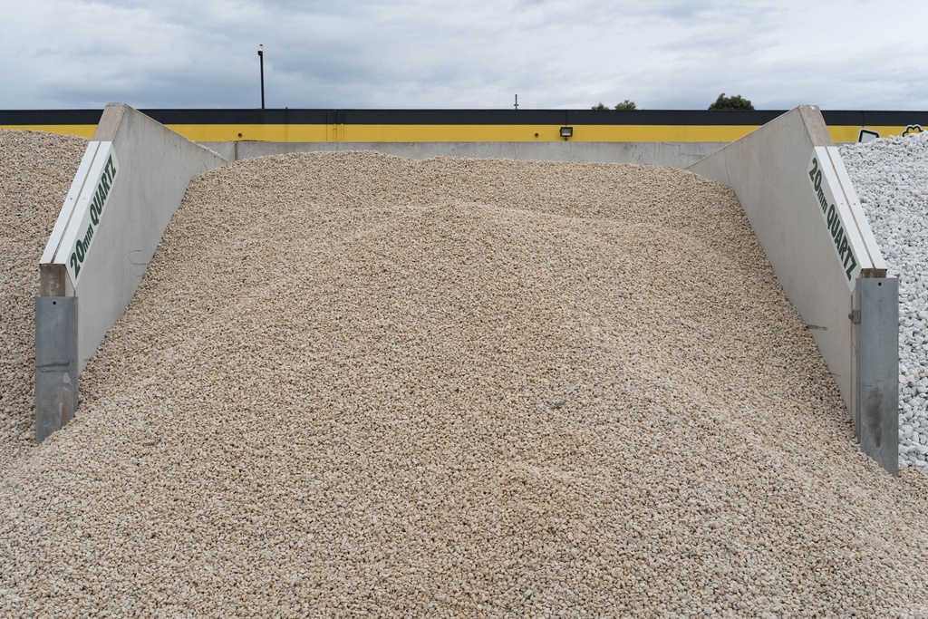 20MM CRUSHED QUARTZ - BAG