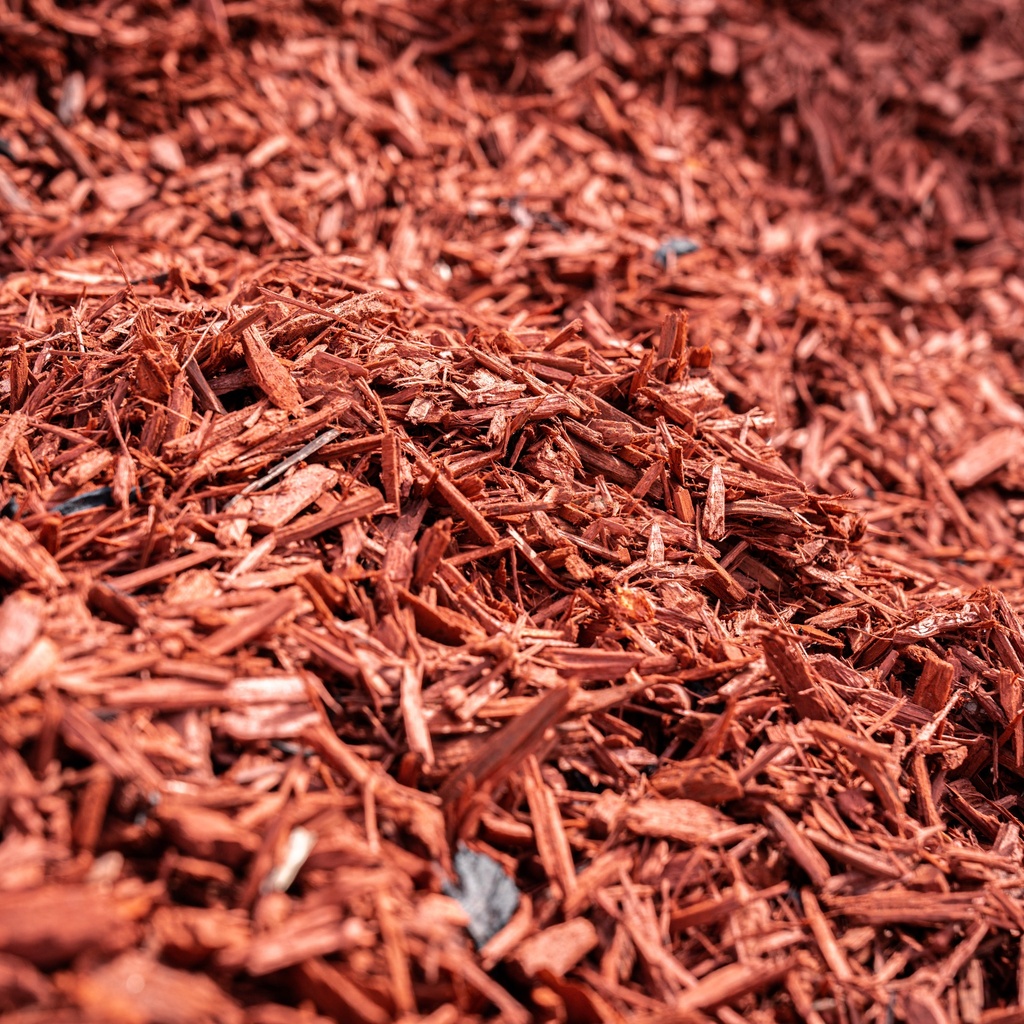 RED WOOD MULCH - BAG