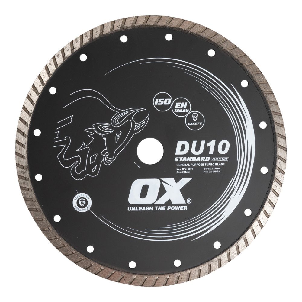 OX GEN. PURPOSE 9" TURBO DIAMOND BLADE