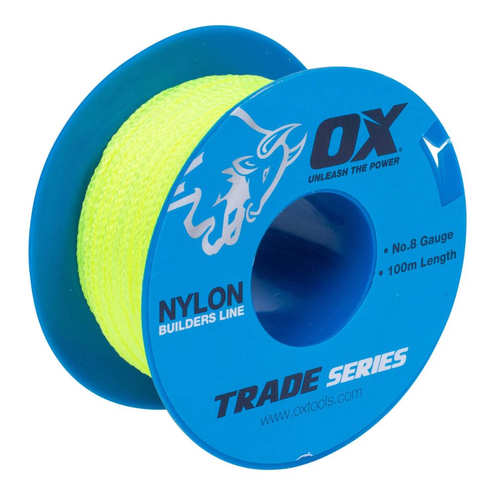 OX TRADE 8# 100M LIME BUILDERS LINE