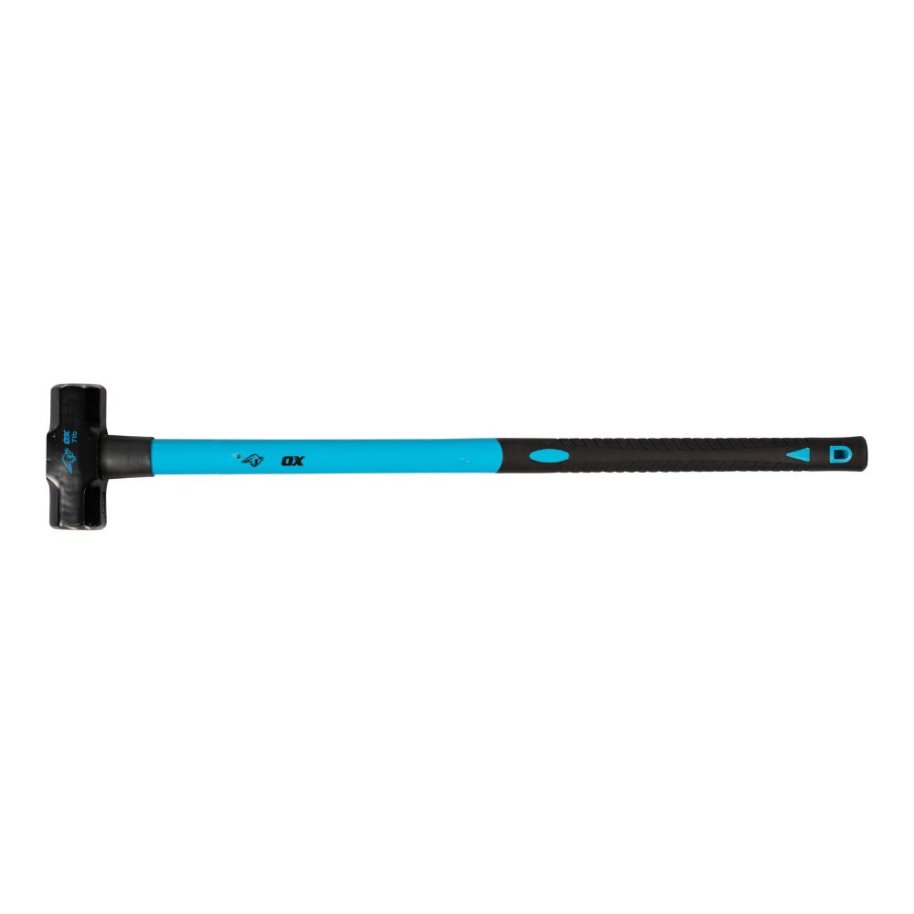 OX TRADE SLEDGE HAMMER, FIBREGLASS HANDLE - 7LB / 3.2KGS