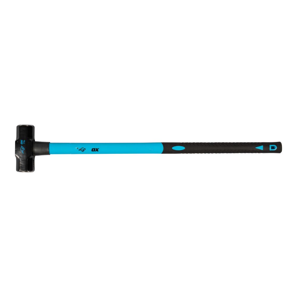 [314473] OX TRADE SLEDGE HAMMER, FIBREGLASS HANDLE - 7LB / 3.2KGS