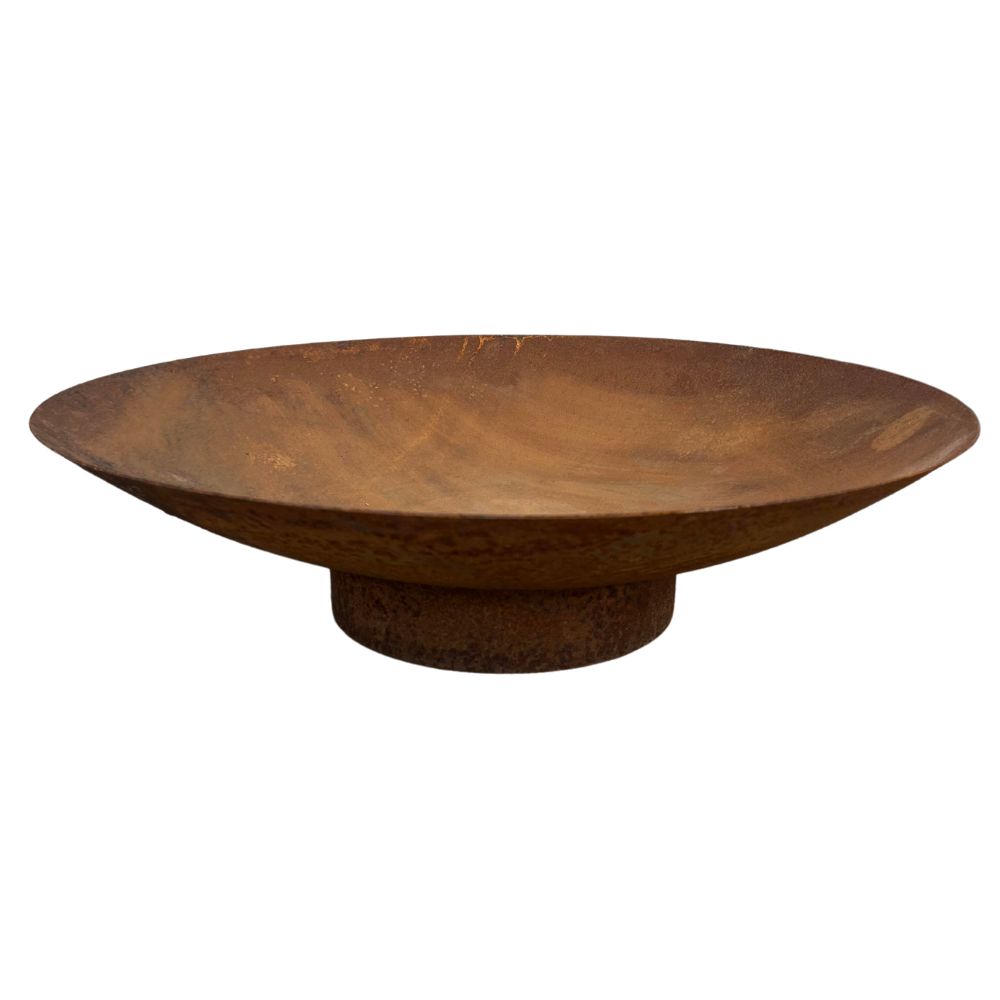 FIRE PIT CORTEN STEEL 800MM (MED)