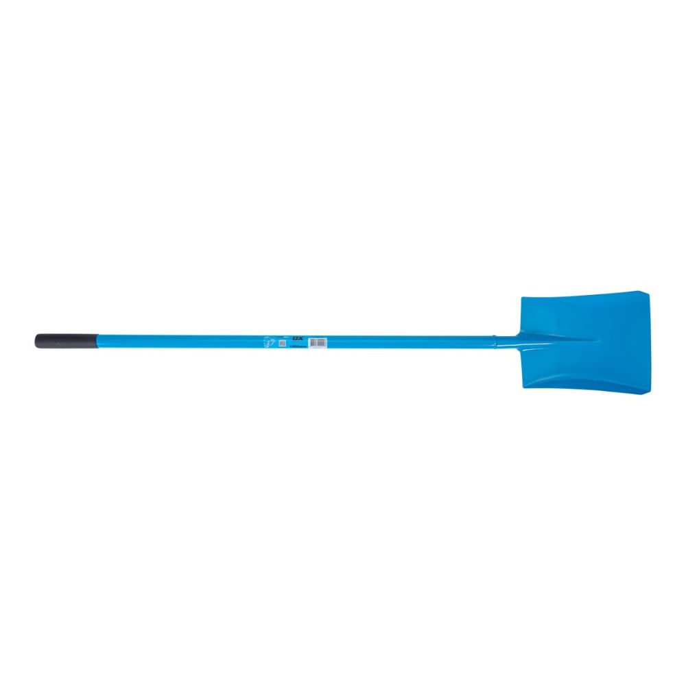 OX TRADE SQUARE MOUTH SHOVEL, LONG HDL