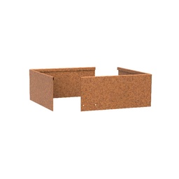 CORNER EXTERNAL SHAPESCAPER REDCOR 75MM