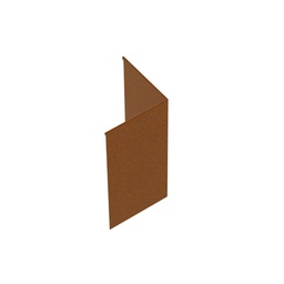 CORNER EXTERNAL SHAPESCAPER REDCOR 590MM