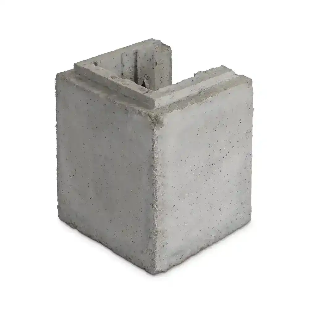 [321203] BLOCSMART RAW HALF END BLOCK 165X202X202