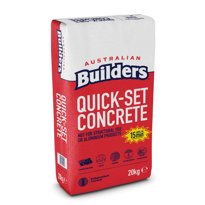 AUST BUILDERS QUICK SET 20KG