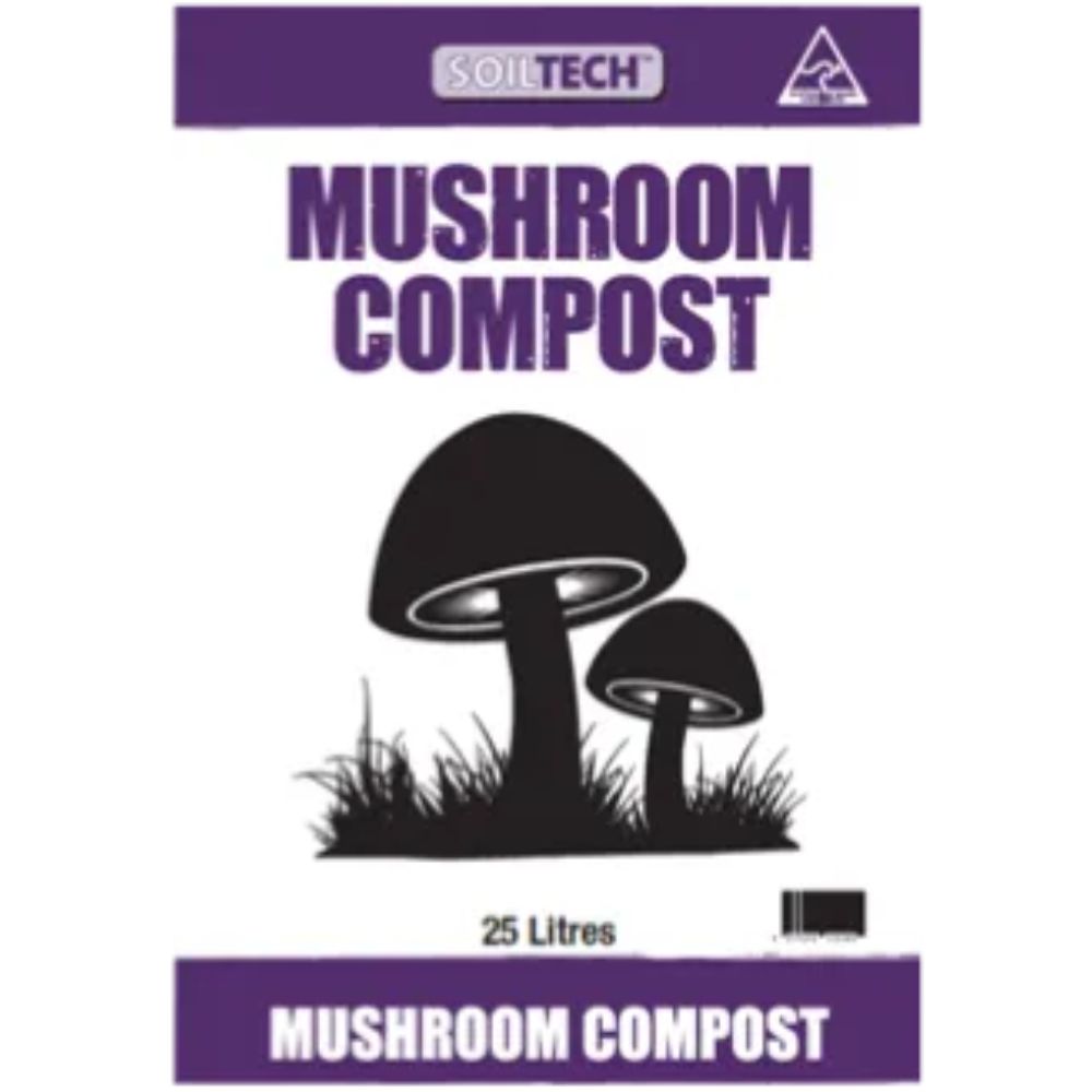 MUSHROOM COMPOST 25LT SOILTECH