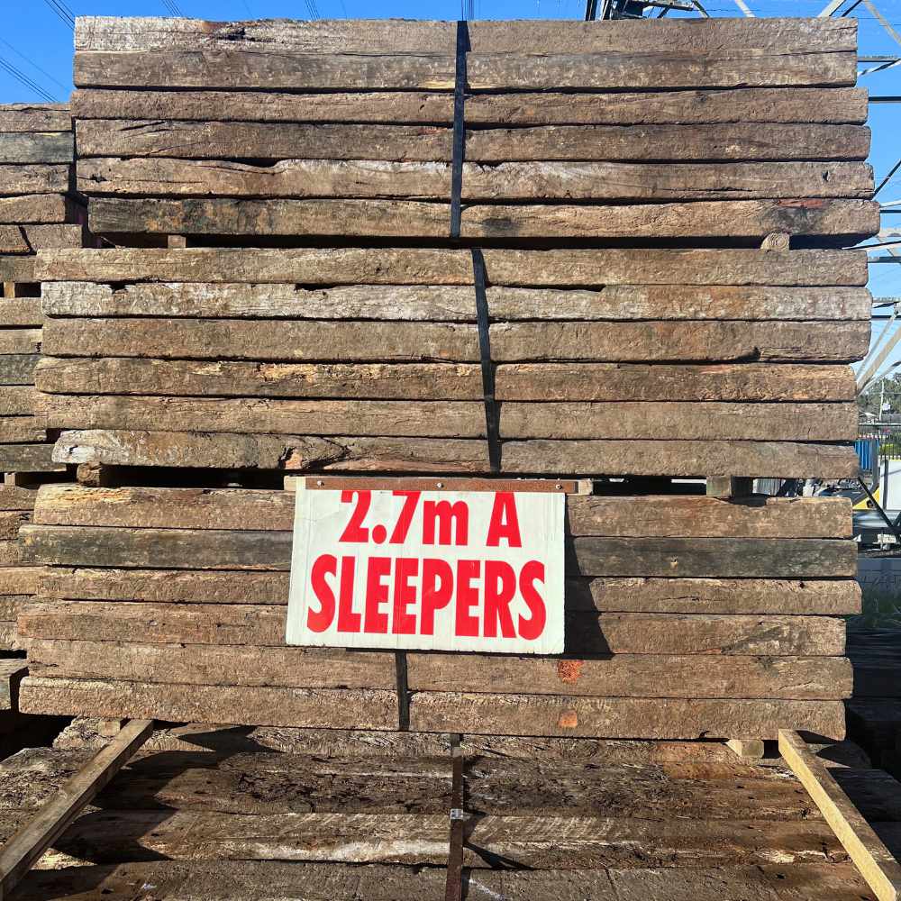 2.7M 'A' GRADE USED RAILWAY SLEEPER