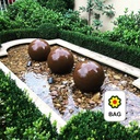 50MM - 150MM ALPINE RIVER PEBBLES - BAG