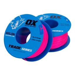 [314452] OX TRADE 8# 100M PINK BUILDERS LINE