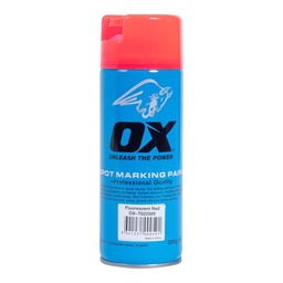 [314527] OX TRADE FLURO RED SPOT MARKING PAINT