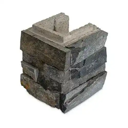 [321216] BLOCSMART NEWCASTLE LIMESTONE HALF END BLOCK - RIGHT CORNER 165X202X202