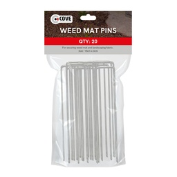 [310678] WEED MAT PINS (PACK OF 20)