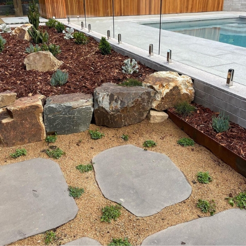 BLUESTONE STEPPING STONE LARGE Daisy's Garden Supplies